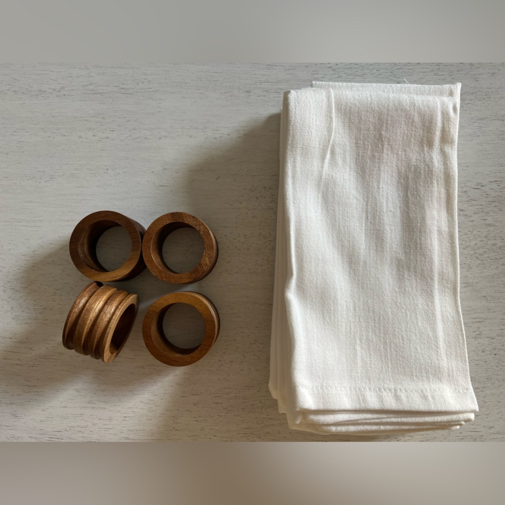 Hearth & Hand Napkins & Rings